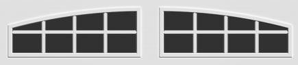 Standard Insulated Garage Door Windows