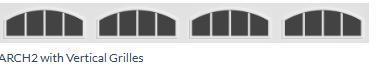 Standard Insulated Garage Door Windows