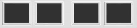 Standard Insulated Garage Door Windows