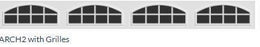 Standard Insulated Garage Door Windows