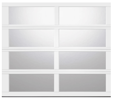 Clopay Avante Full Glass