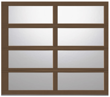 Clopay Avante Full Glass