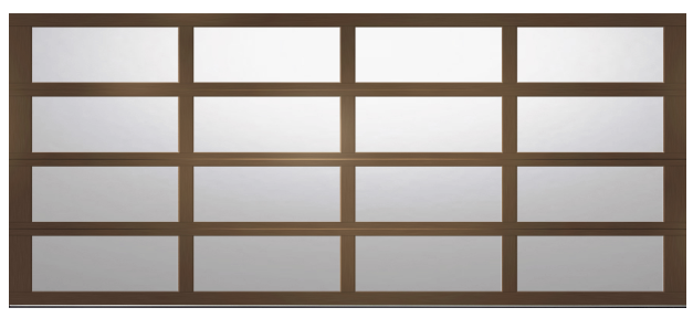 Clopay Avante Full Glass