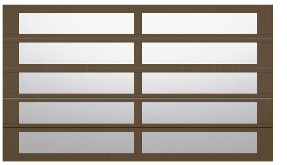 Clopay Avante Sleek Full Glass