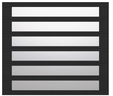 Clopay Avante Sleek Full Glass