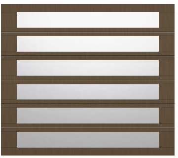 Clopay Avante Sleek Full Glass