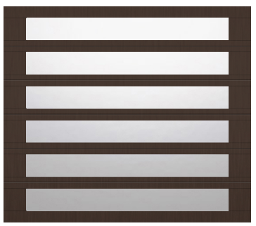 Clopay Avante Sleek Full Glass