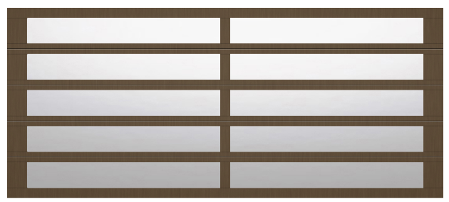 Clopay Avante Sleek Full Glass