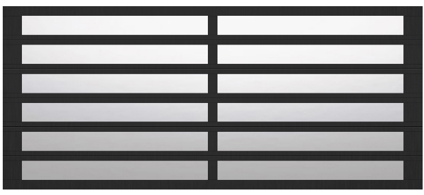 Clopay Avante Sleek Full Glass