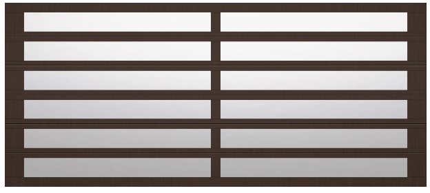 Clopay Avante Sleek Full Glass