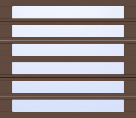 Clopay Avante Sleek Full Glass