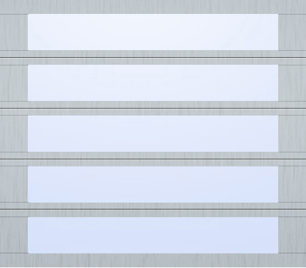 Clopay Avante Sleek Full Glass