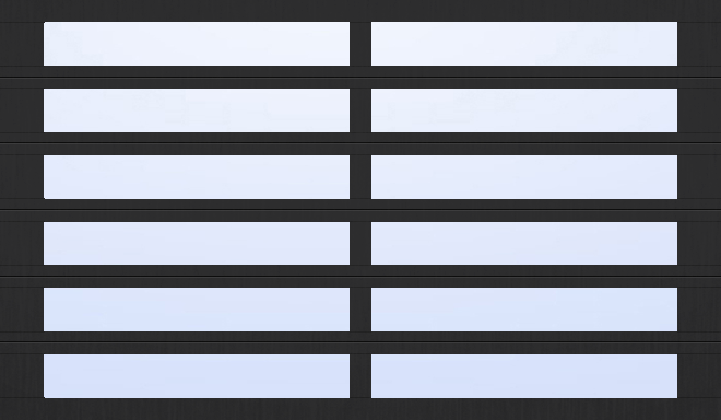 Clopay Avante Sleek Full Glass