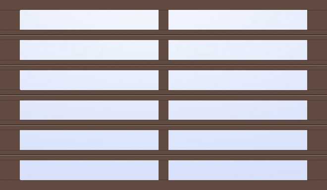 Clopay Avante Sleek Full Glass