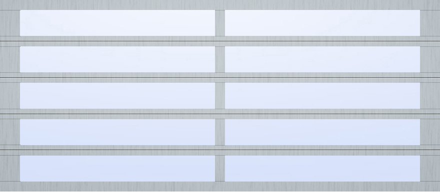 Clopay Avante Sleek Full Glass