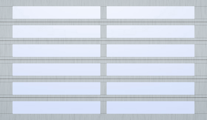 Clopay Avante Sleek Full Glass